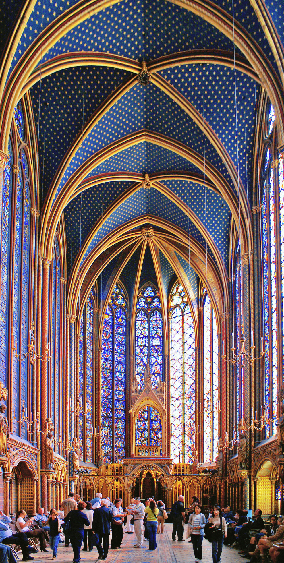 Vitraux de la Sainte-Chapelle, chef-d'œuvre du gothique rayonnant
